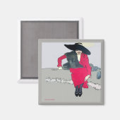  Poster Mode, voeg tekst toe Magneet (Voorkant / Achterkant)