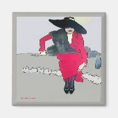  Poster Mode, voeg tekst toe Magneet (Voorkant)