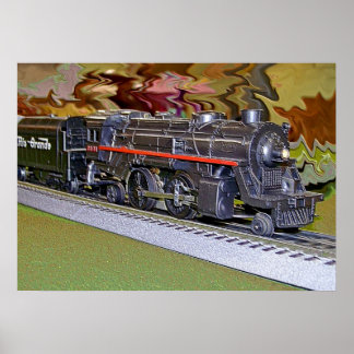 Poster modeltrein