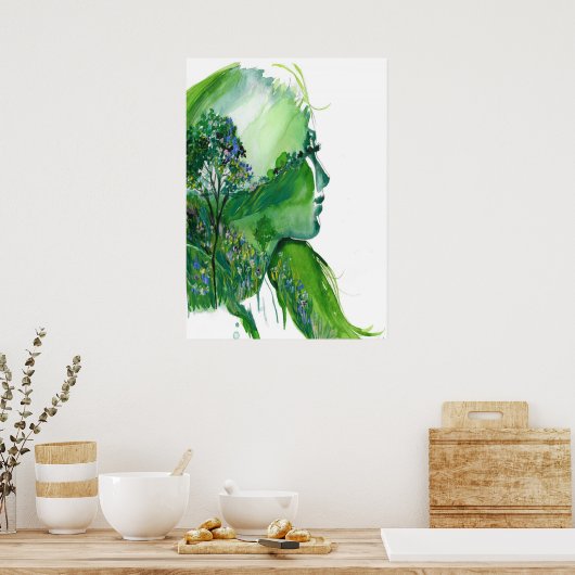 Poster Moeder Natuur (Keuken)