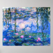 Poster Monet Water Lilies (Voorkant)