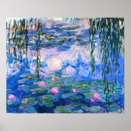 Poster Monet Water Lilies