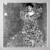 Poster-monochrome-Klimt Poster (Voorkant)