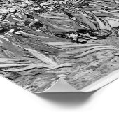 Poster-Monochrome-Van Gogh-Irises Poster (Hoek)