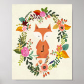 poster monogram vos (Voorkant)