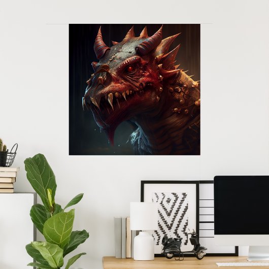 Poster Monster (Thuiskantoor)