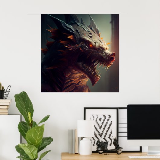 Poster Monster (Thuiskantoor)