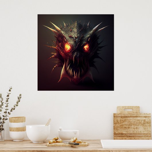 Poster Monster (Keuken)