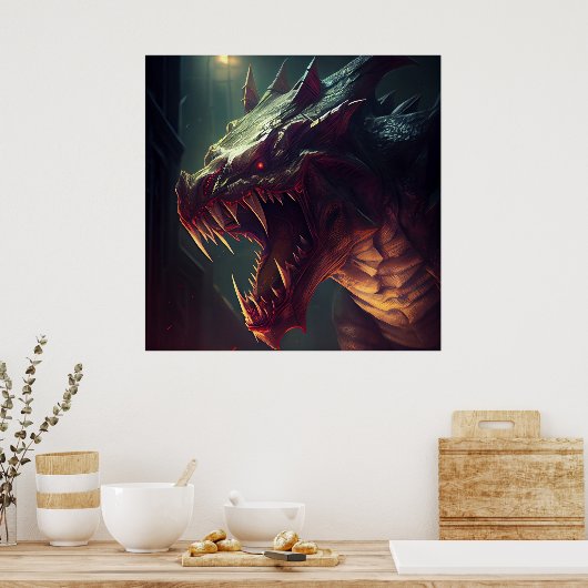 Poster Monster (Keuken)