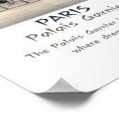 Poster monument in Parijs: Palais Garnier (Hoek)