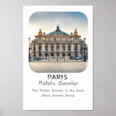 Poster monument in Parijs: Palais Garnier (Voorkant)