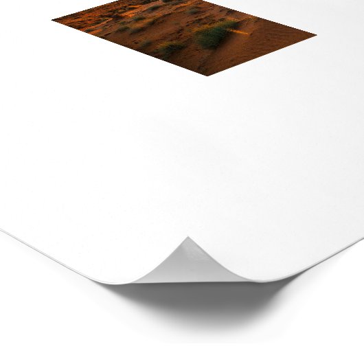 Poster Monument Valley (Hoek)