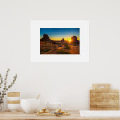 Poster Monument Valley (Keuken)