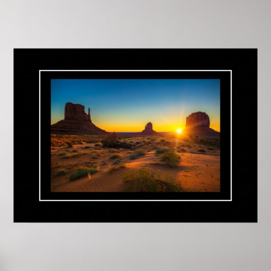 Poster Monument Valley (Voorkant)