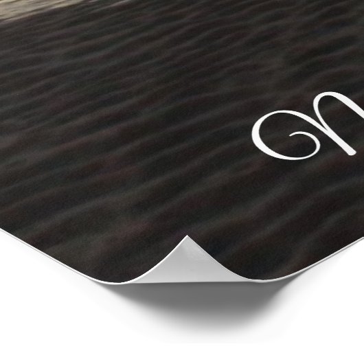 Poster mooie Ocean Photography Sunset Quote (Hoek)