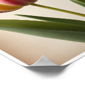 Poster Mooie Tulip Bloemenmuur Art Wall Decor (Hoek)