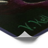 poster "Moonlight through the Pines" (Hoek)