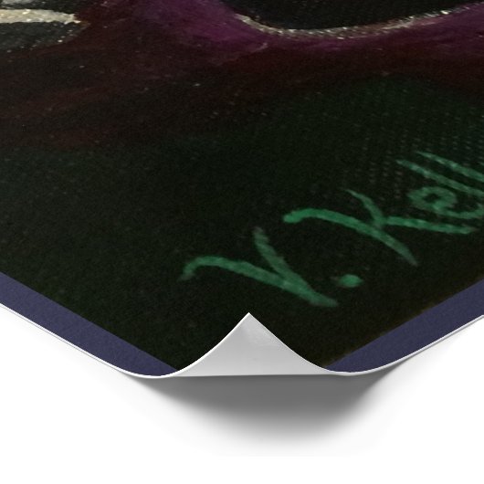 poster "Moonlight through the Pines" (Hoek)