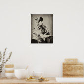 Poster: Moorish Woman, Tangier, Marokko, 1898 Poster (Keuken)