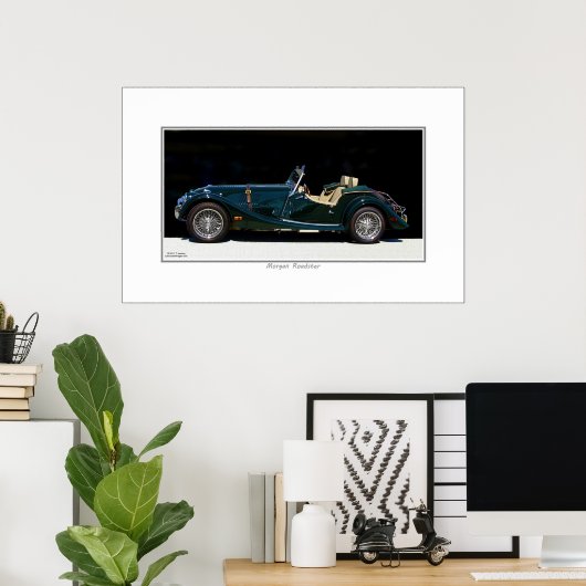 Poster MORGAN ROADSTER (Thuiskantoor)