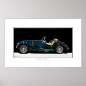Poster MORGAN ROADSTER (Voorkant)