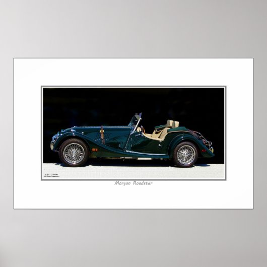 Poster MORGAN ROADSTER (Voorkant)