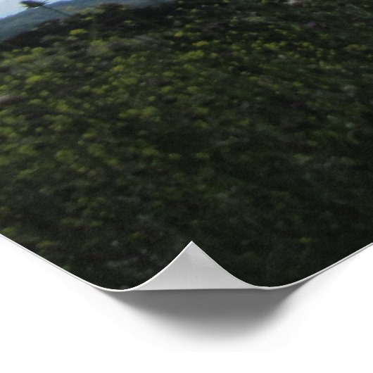 Poster: Mosterd in de wolken Poster (Hoek)