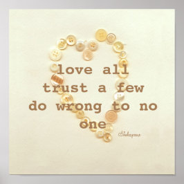 poster motivatie citaat uit liefde voor hart