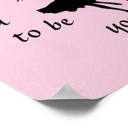 poster "Motivatie danser" (Hoek)