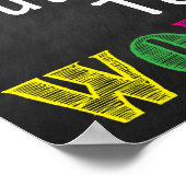 Poster motivatie klaslokaal (Hoek)