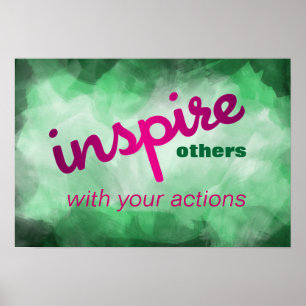 Poster motivatie klaslokaal