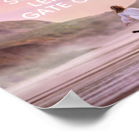 Poster motivatie prijsaanduiding voor elke fotogra (Hoek)