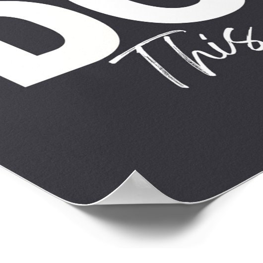 Poster motivatie prijsopgave (Hoek)