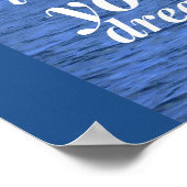 Poster motivatie succes - Dream Building (Hoek)