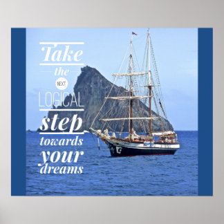 Poster motivatie succes - Dream Building