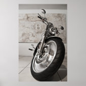 Poster motorfiets (Voorkant)