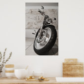 Poster motorfiets (Keuken)