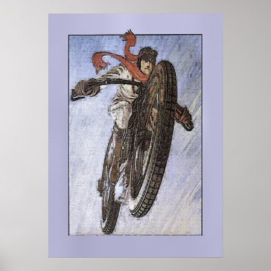 Poster motorfiets (Voorkant)