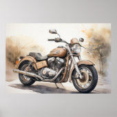 Poster motorfiets (Voorkant)
