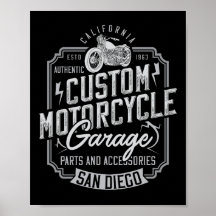Poster motorfiets