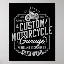 Poster motorfiets