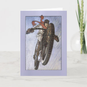 Poster motorfiets Kaart