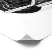 Poster: motorfiets poster (Hoek)