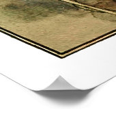  Poster motorrijwiel: de wand van het automatische (Hoek)