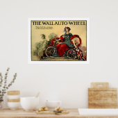  Poster motorrijwiel: de wand van het automatische (Keuken)