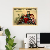  Poster motorrijwiel: de wand van het automatische (Thuiskantoor)