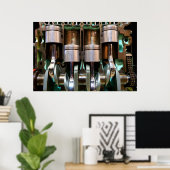 poster motorzuigers (Thuiskantoor)