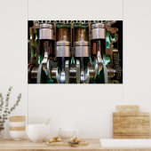 poster motorzuigers (Keuken)