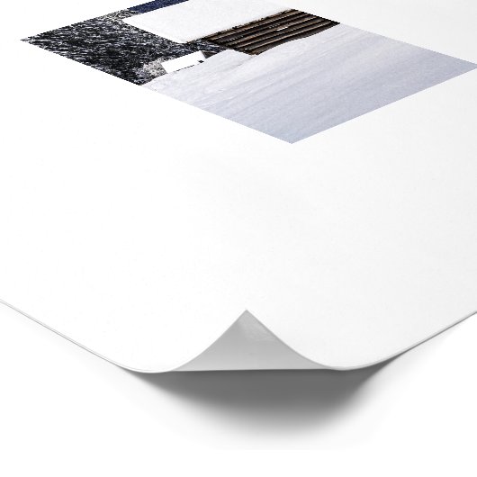 Poster Mountain Scene (Hoek)