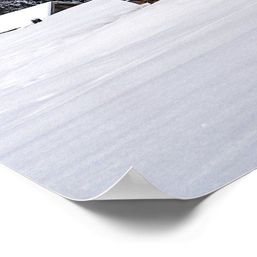 Poster Mountain Scene (Hoek)